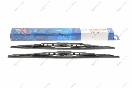 Щетки стеклоочистителя (2х450мм) AUDI 80; OPEL Astra F; VW Golf II; VOLVO 240/340; DAEWOO Nexia BOSCH 3397118506