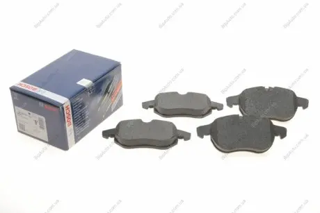Тормозные колодки дисковые передние OPEL Vectra C, Astra H, Zafira B; FIAT Croma 05-; SAAB 9-3 BOSCH 0986494044 (фото 1)