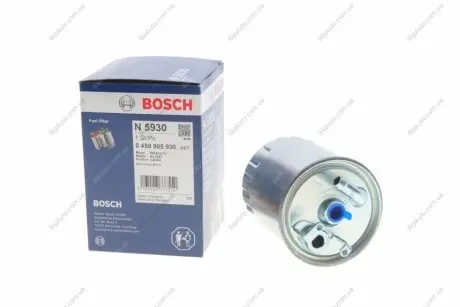 Фильтр топливный дизельный H=127mm DB CDI: Sprinter 2,2/2,7 00-, Vito 2,2 99-, Vaneo 1,7 98- BOSCH 0450905930