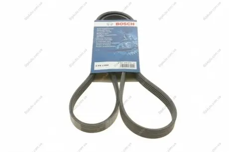 Ремень поликлиновой 5PK1300 AUDI A4/A6 1,6/1,8T; VW Passat 1,6-2,0; SKODA Superb 1,8T/2,0 BOSCH 1987946070