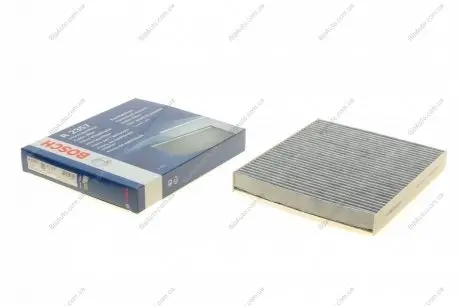 Фильтр воздушный салона угольный AUDI A2; VW Polo; SKODA Fabia; SEAT Cordoba (216*30*252) BOSCH 1987432357