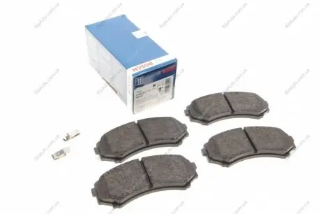 Гальмівні колодки, дискові BOSCH 0986424709