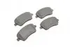 Тормозные колодки дисковые передние NISSAN Micra, Note 03- RENAULT Clio, Kangoo 1.5DCI BOSCH 0986424795 (фото 4)