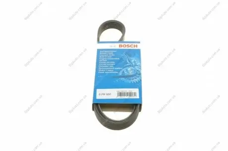 Ремінь п-клинової 6pk950 BOSCH 1987946024