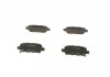 Тормозные колодки дисковые задние NISSAN Qashqai, Teana, Tiida, Murano X-TRAIL 06/01- BOSCH 0986494090 (фото 1)