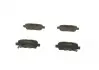 Колодка гальм. диск. INFINITI FX, NISSAN X-TRAIL (T30) задн. (вир-во Bosch) 0 986 494 090