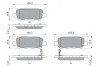 Тормозные колодки дисковые задние NISSAN Qashqai, Teana, Tiida, Murano X-TRAIL 06/01- BOSCH 0986494090 (фото 5)