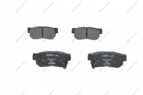Тормозные колодки задн. HYUNDAI Tucson, Santa Fe, Sonata 3/4; KIA Magentis, Sportage BOSCH 0986494417
