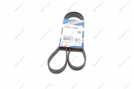 Ремінь п-клиновий 5pk1225 1 987 947 929 BOSCH 1987947929