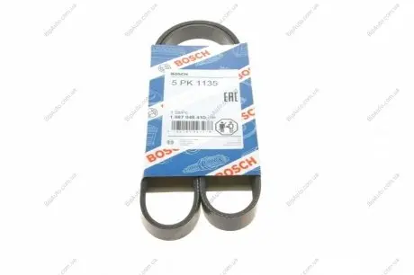 Ремінь поліклін. 5PK1135 1 987 948 410 BOSCH 1987948410