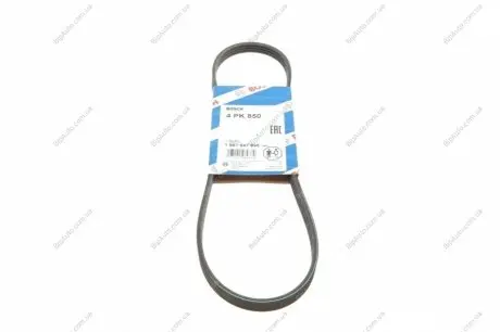 Ремінь поліклін. 4PK850 1 987 947 895 BOSCH 1987947895