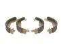Тормозные колодки барабанные AUDI 80/100; VW Golf III, Passat 88-97; SEAT Inca 0986487281 BOSCH