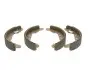 Тормозные колодки барабанные AUDI 80/100; VW Golf III, Passat 88-97; SEAT Inca BOSCH 0986487281 (фото 2)