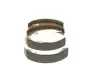 Тормозные колодки барабанные AUDI 80/100; VW Golf III, Passat 88-97; SEAT Inca BOSCH 0986487281 (фото 4)