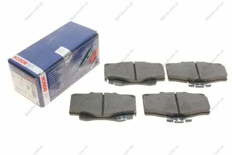 ГАЛЬМІВНІ КОЛОДКИ, ДИСКОВІ 0 986 424 268 BOSCH 0986424268