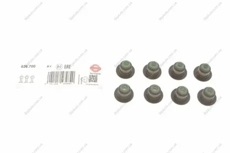 Сальник клапана впуск. 6*10,8*23*16,2 FORD Fiesta, Focus, MAZDA 2,3 VOLVO S40 ELRING 026.700