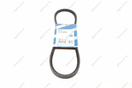 Ремень клиновой 13X875 DAEWOO Espero; FIAT; MAZDA 323; DB; NISSAN; OPEL BOSCH 1987947652