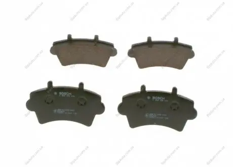Тормозные колодки дисковые передние RENAULT Master 98-; OPEL Movano 98- BOSCH 0986494031