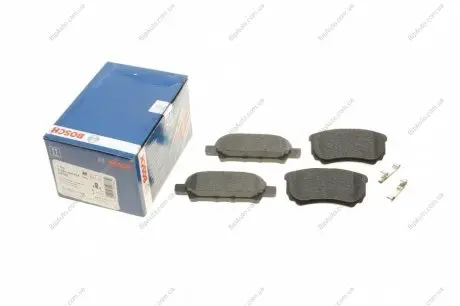 Тормозные колодки дисковые задние MITSUBISHI Lancer 03-, Outlander 03- BOSCH 0986424814