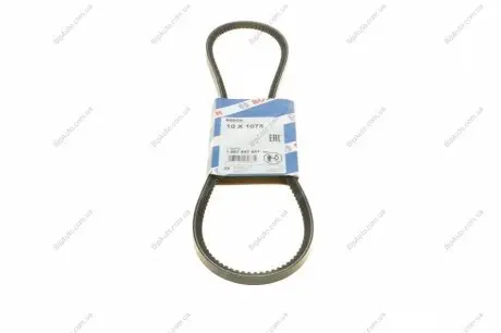 Ремень клиновой 10X1075 FIAT; LANCIA; IVECO; VOLVO; VW Т4; MITSUBISHI BOSCH 1987947641