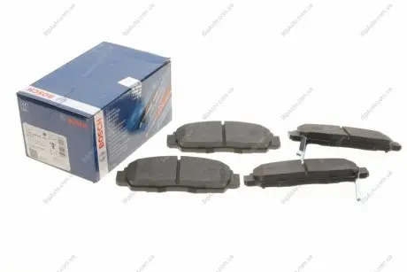 Тормозные колодки дисковые передние HONDA FR-V, Legend 05- Stream 01- BOSCH 0986424722