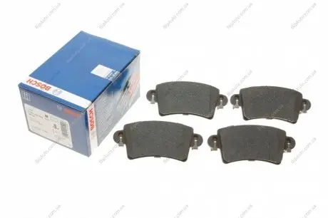 Тормозные колодки дисковые задние RENAULT Master 97-; OPEL Movano 98- BOSCH 0986494043