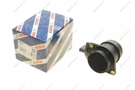 Расходомер воздуха AUDI 1,8; VW 1,2TDI/1,8/2,0i; SKODA 1,8/2,0; SEAT BOSCH 0280218002