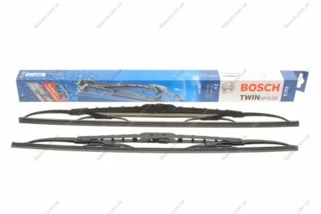 Щетки стеклоочистителя (530x500) BMW E36; FORD Mondeo; VOLVO S40/V40 BOSCH 3397118404