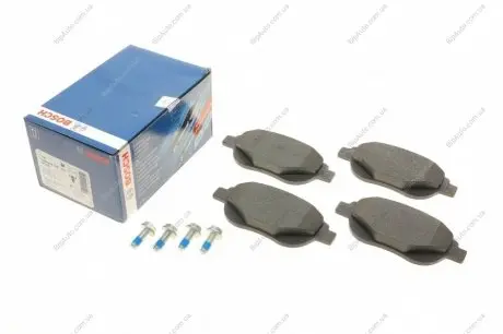 Тормозные колодки дисковые передние Peugeot 207,307;Citroen C4(+ESP) BOSCH 0986494038
