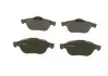 Тормозные колодки дисковые передние RENAULT Laguna II, Scenic II 01- BOSCH 0986494033 (фото 2)