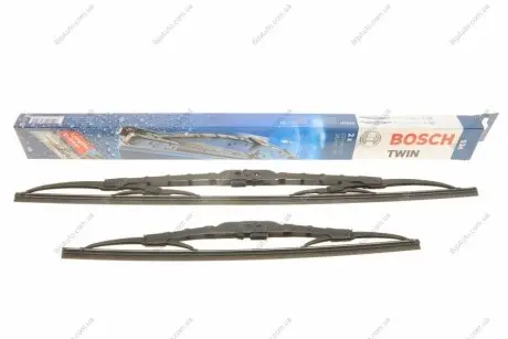 Щетки стеклоочистителя (530х380) HONDA Jazz 02-; TOYOTA Yaris 99-05 BOSCH 3397010271 (фото 1)