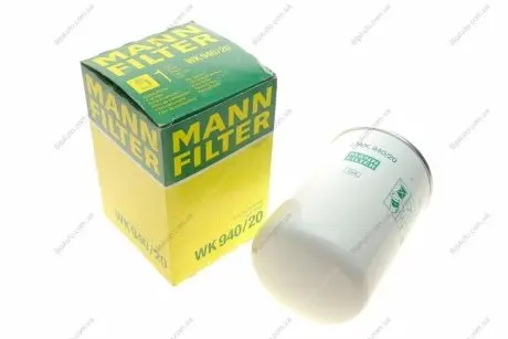 Фильтр топливный низкого давления RVI Magnum, Midlum, Premium, Kerax MANN WK 940/20 (фото 1)