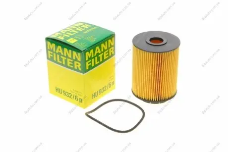 Масляний фільтр HU932/6N MANN HU 932/6 N