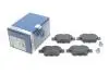Тормозные колодки дисковые задние CITROEN C4 04-; PEUGEOT 207/307 BOSCH 0986494099 (фото 2)