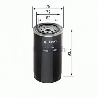 Фильтр топливный дизельный TOYOTA 2,2-3,4 -87; NISSAN Pick-Up -87 BOSCH 1457434300