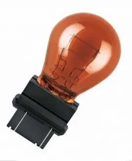 Лампа накаливания ЖЕЛТЫЙ СВЕТ PY27/7W 12V 27/7W W2.5x16q 2500K OSRAM 4052899178731 (фото 1)