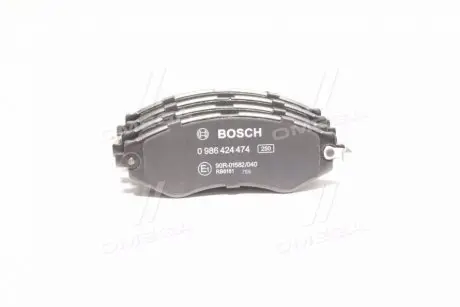 Тормозные колодки дисковые передние CHEVROLET Lacetti, Epica 2.0 BOSCH 0986424474 (фото 1)