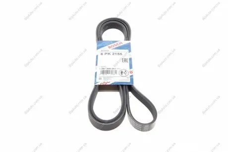 Ремень поликлиновой 6PK2155 DB W202/210 1,8/2,0/2,3 M111 93-01 BOSCH 1987946041