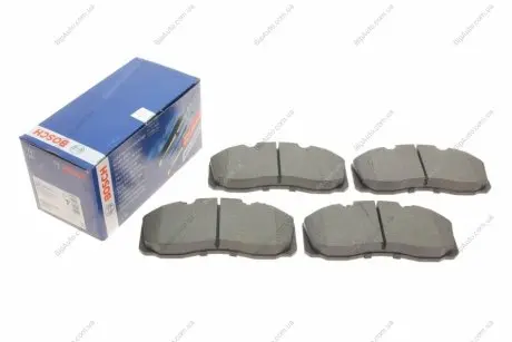Гальмівні колодки, дискові BOSCH 0986468350