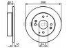 Тормозной диск задний HONDA Accord; ROVER 620/623 93- (260*10) 0986478172 BOSCH