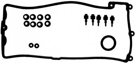 Комплект прокладок клапанной крышки BMW N62 (cyl. 5-8) VICTOR REINZ 15-37332-01 (фото 1)