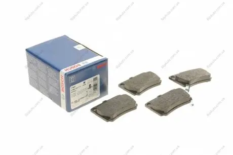 Гальмівні колодки, дискові BOSCH 0986424711