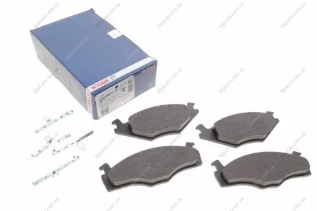Тормозные колодки дисковые передние VW Jetta -92, Passat -88 BOSCH 0986468873
