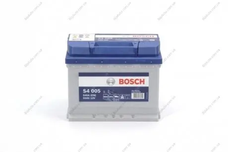 Акумулятор S4 Silver 60Ah, EN 540 правий "+" 242x175x190 (ДхШхВ) 0 092 S40 050 BOSCH 0092S40050