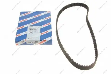 Ремень зубчатый Z=117 FORD 1,2-1,7i 95-; MAZDA 121 1,3i 96- BOSCH 1987949505