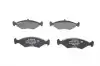 Тормозные колодки дисковые передние FORD Escort, Fiesta -00 BOSCH 0986466402 (фото 2)