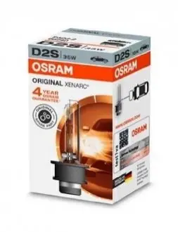 Лампа ксенонова ХЕNARC D2S 85V 35W P32D-2 3200lm 4150K OSRAM 4008321184573 (фото 1)