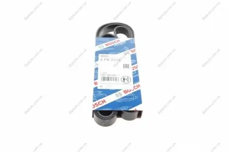 Ремень поликлиновой 6PK2315 DB W210 2,4/2,8, W463 3,2 M112 BOSCH 1987946044