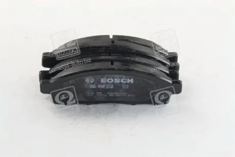 Гальмівні колодки, дискові BOSCH 0986494268