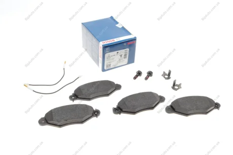 Гальмівні колодки, дискові BOSCH 0986424455
